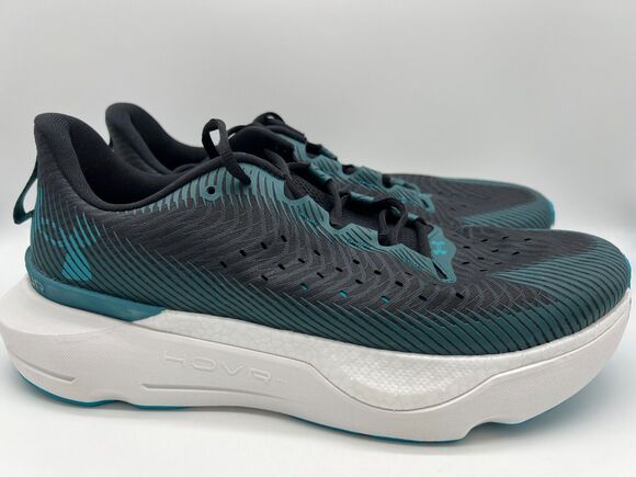 Under Armour HOVR Infinite Pro Black Hydro Teal 3027190 002 Men\'s 13